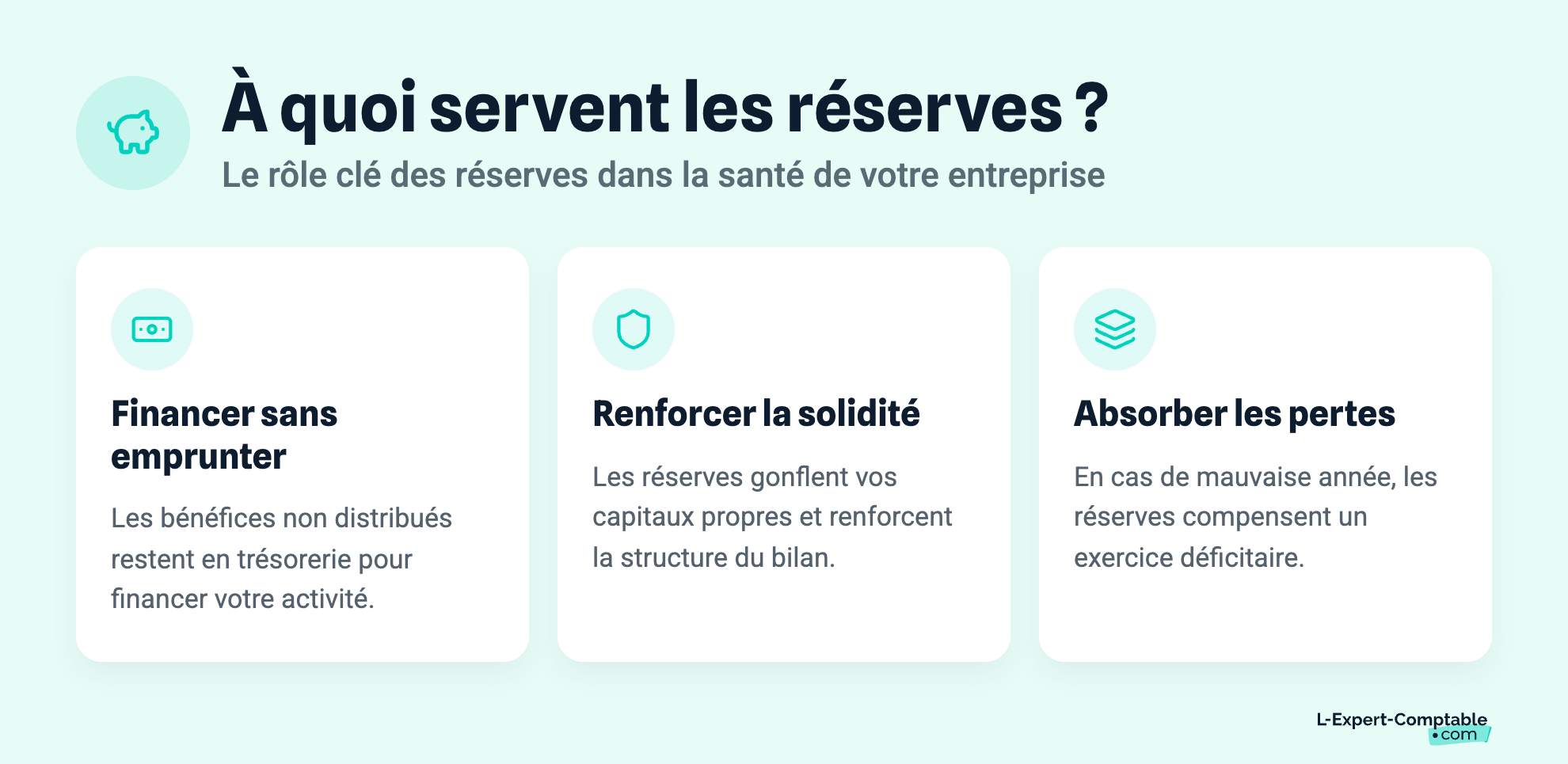 À quoi servent les réserves ?