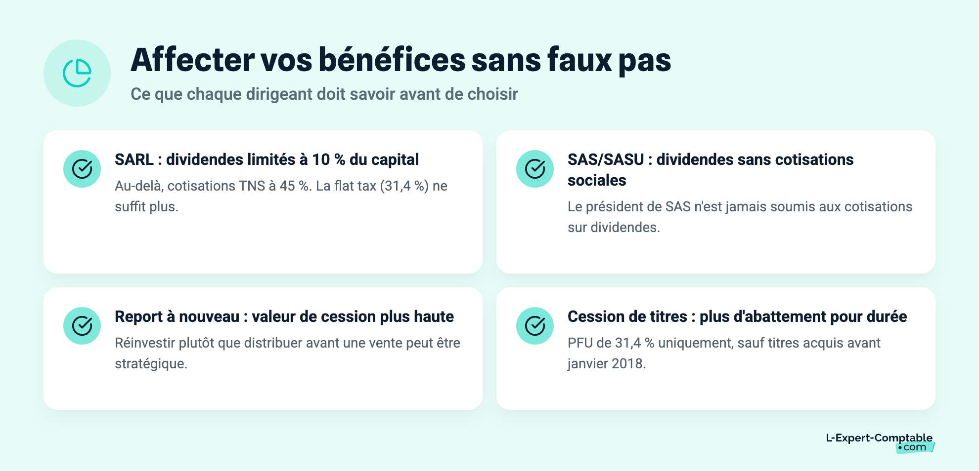 Affecter vos bénéfices sans faux pas