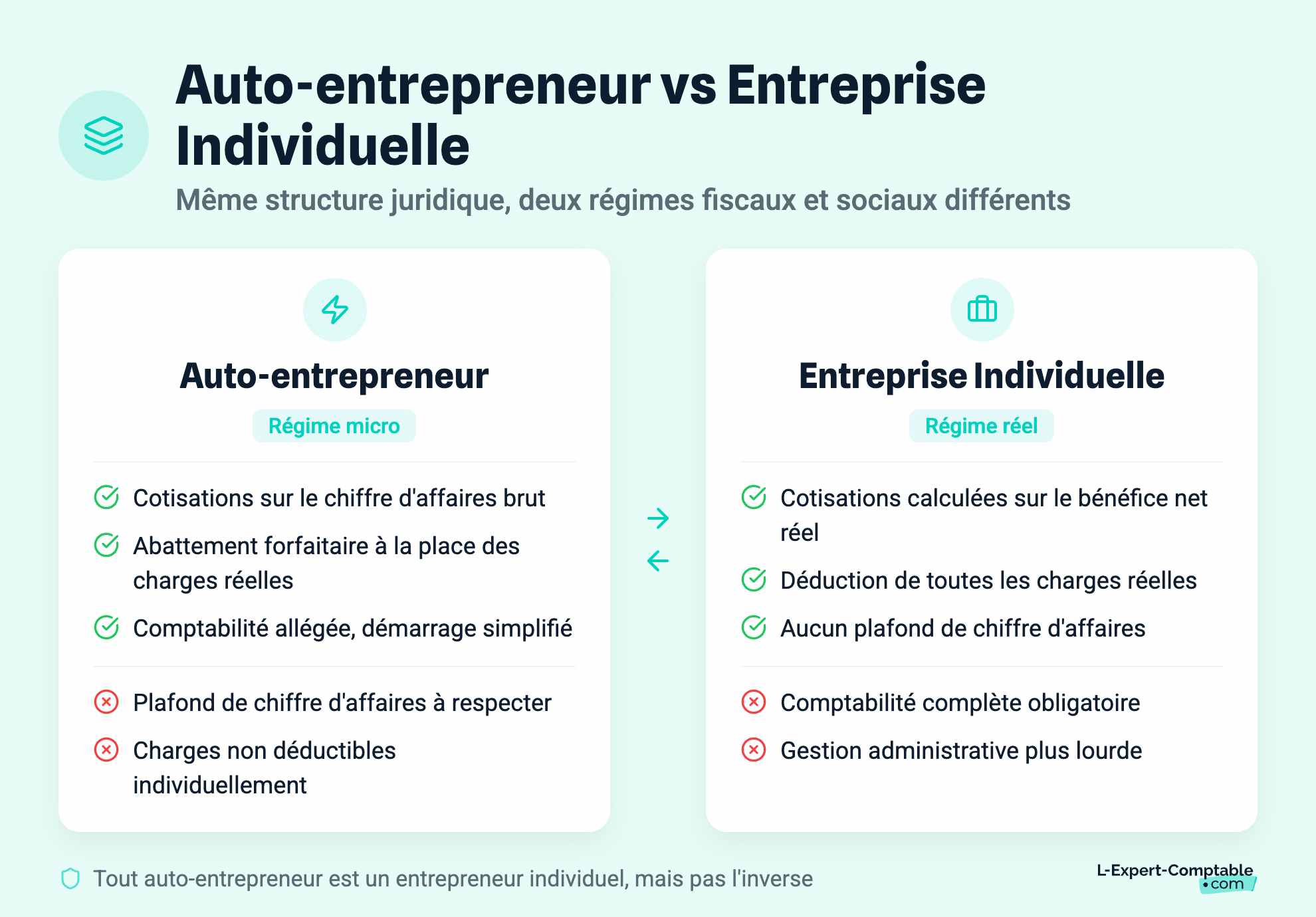 Auto-entrepreneur vs Entreprise Individuelle