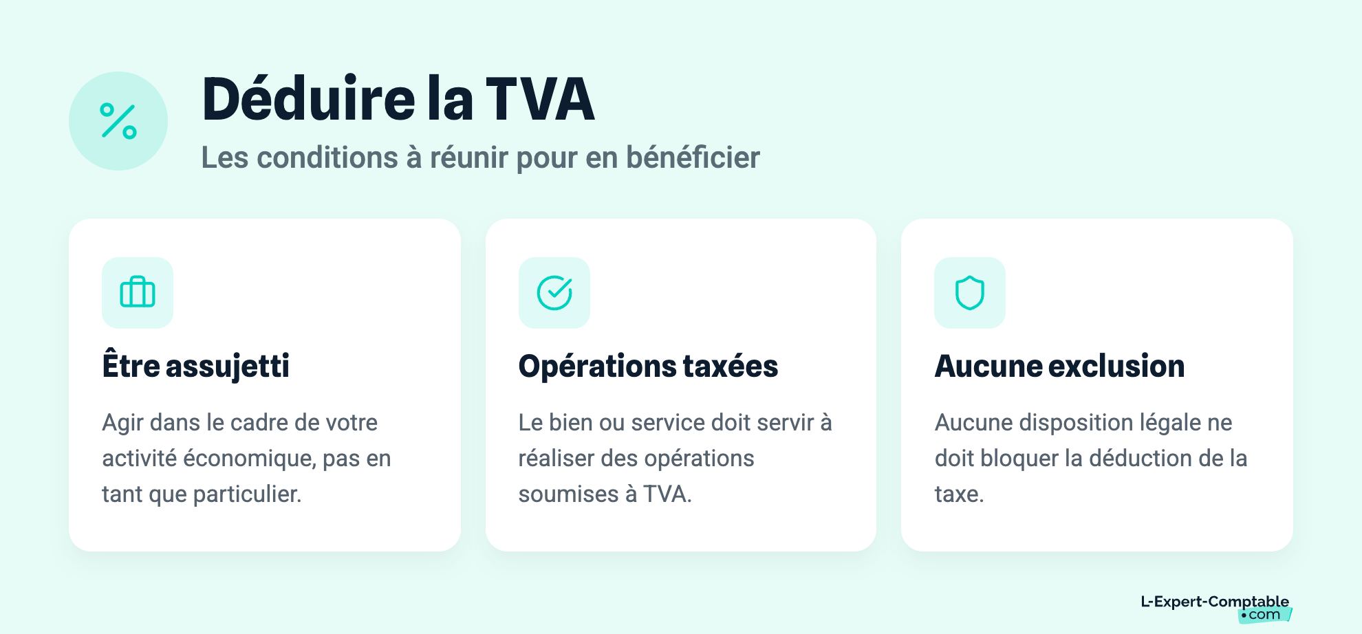 Déduire la TVA