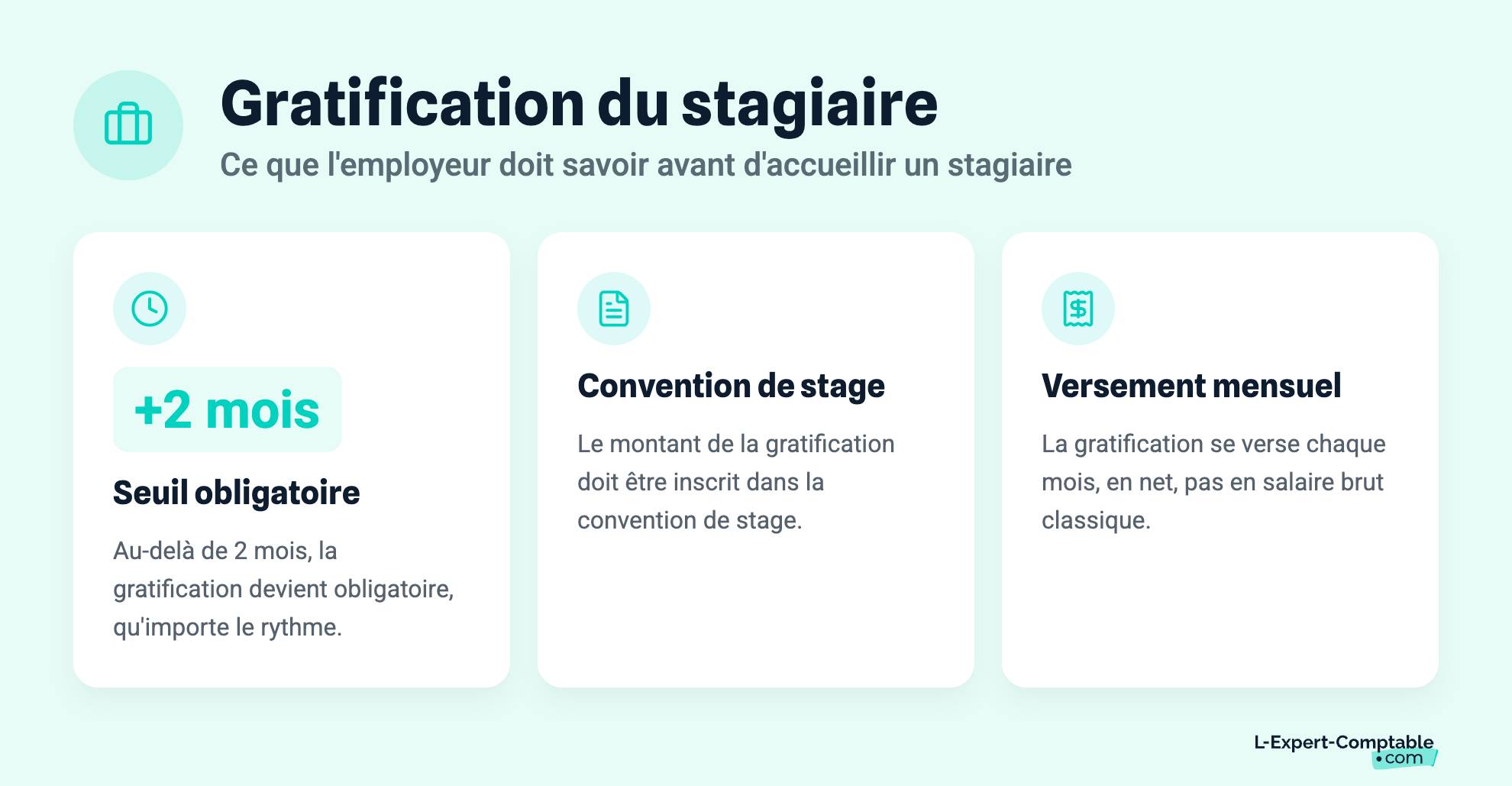 Gratification du stagiaire