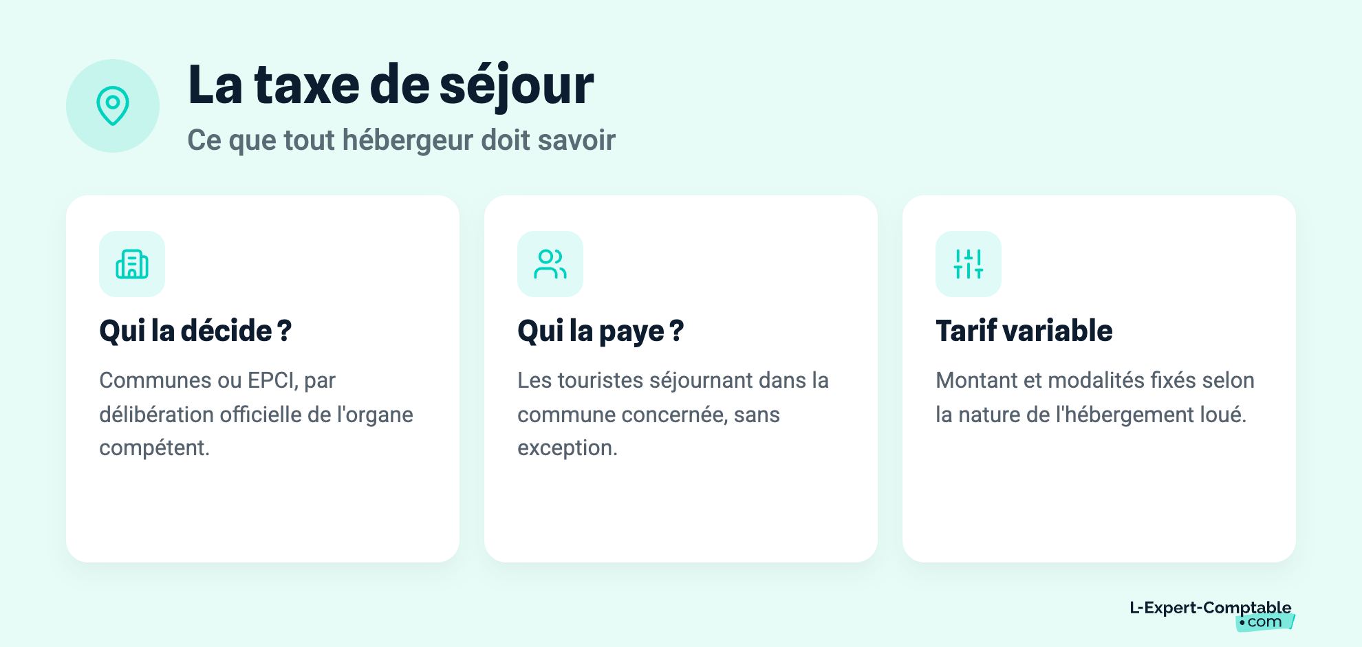 La taxe de séjour