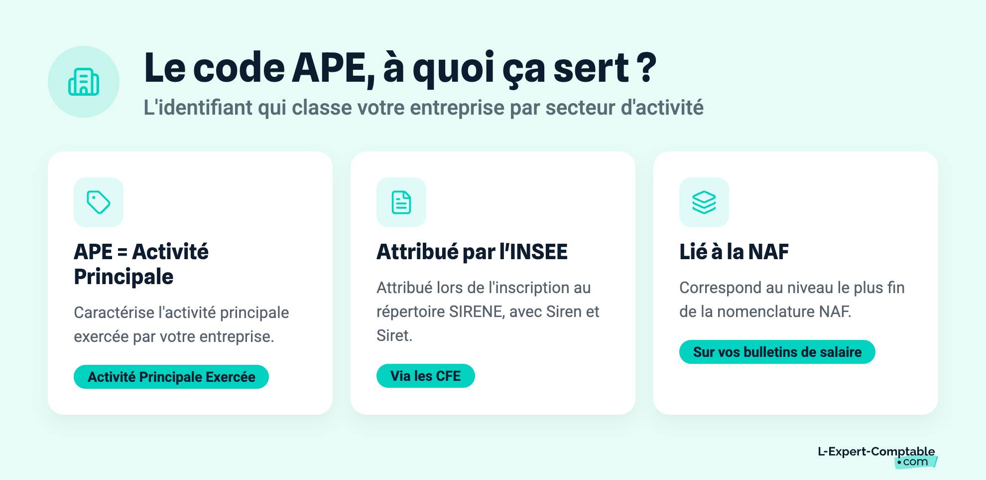 Le code APE, à quoi ça sert ?