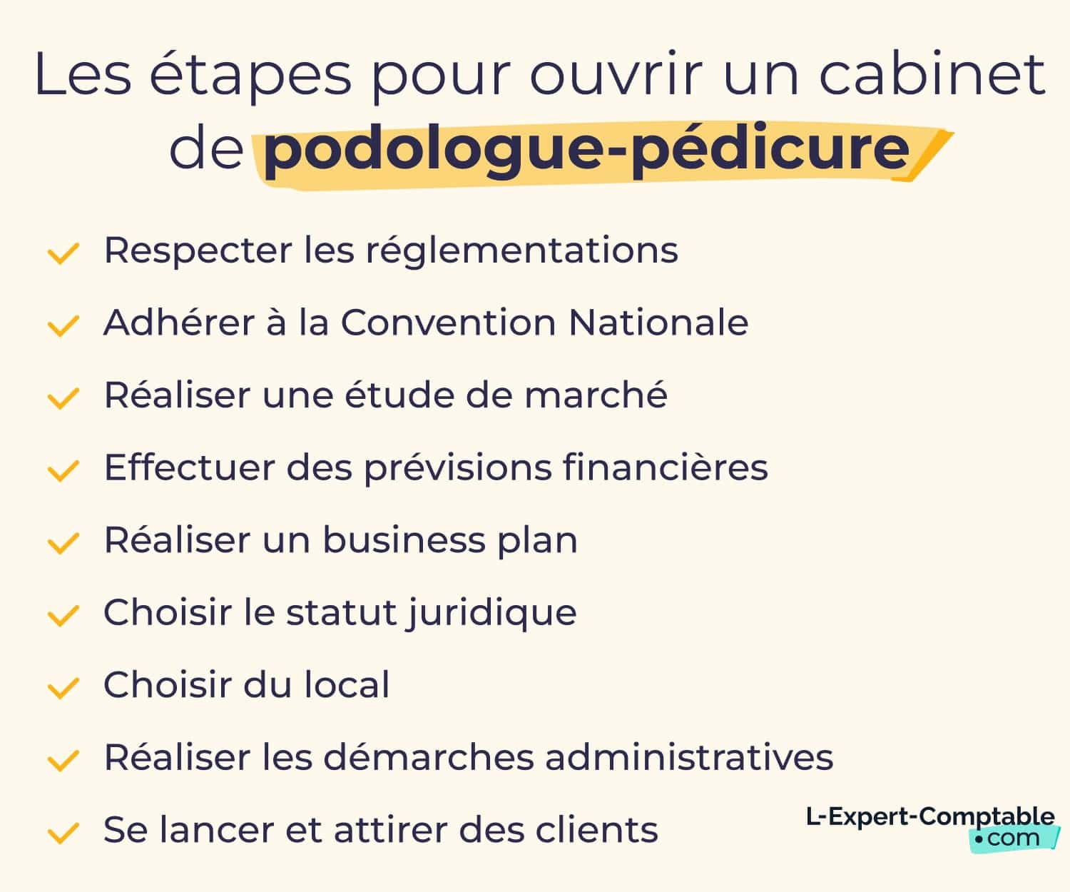 Les étapes pour ouvrir un cabinet de podologue-pédicure