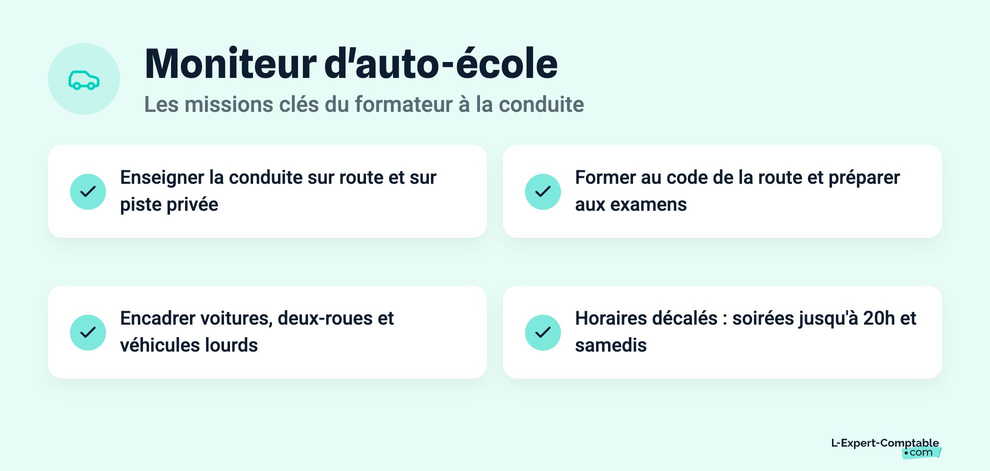 Moniteur d'auto-école