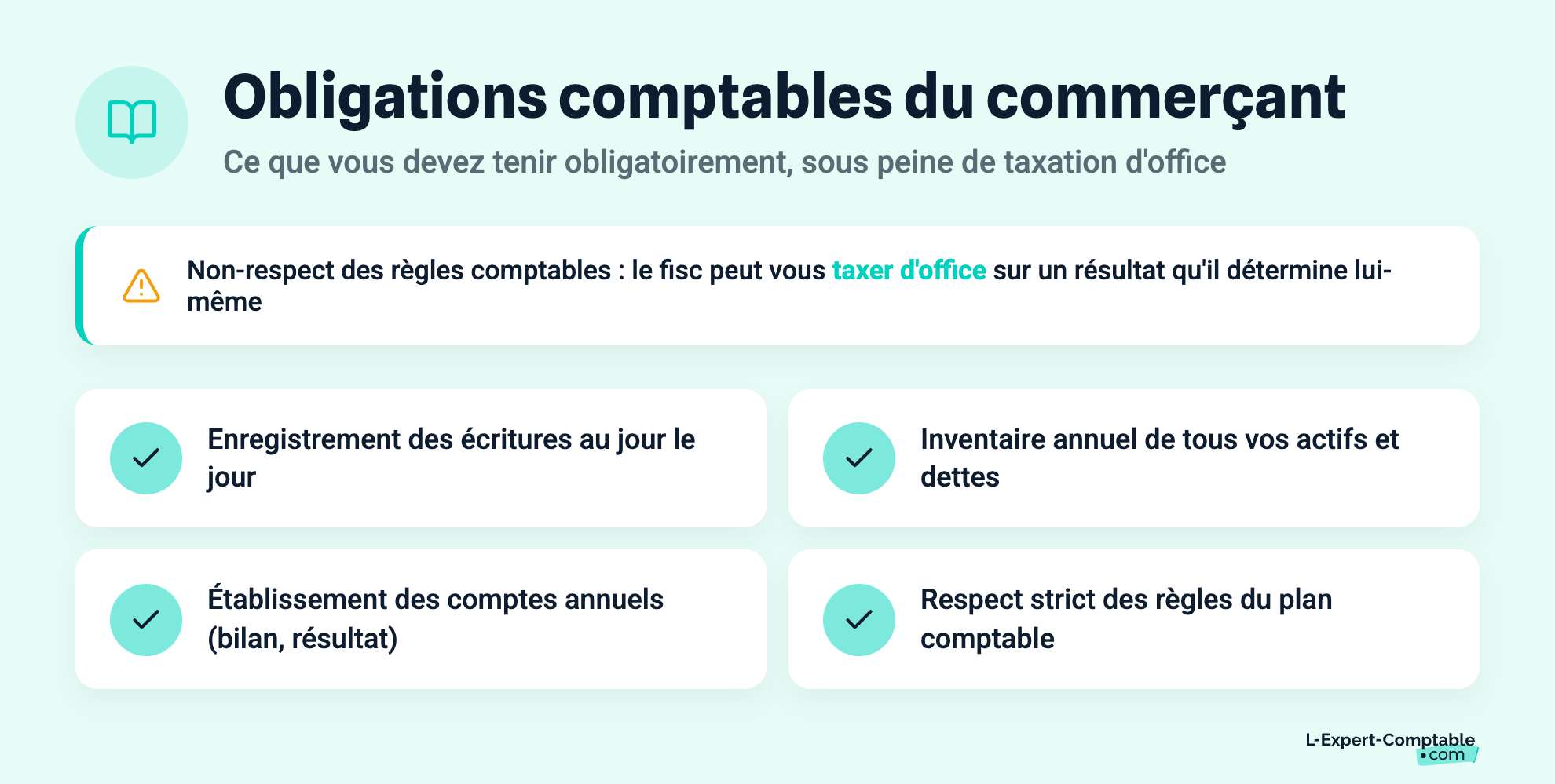 Obligations comptables du commerçant