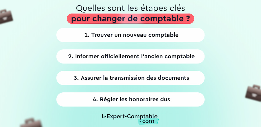 Quelles sont les étapes clés pour changer de comptable ?