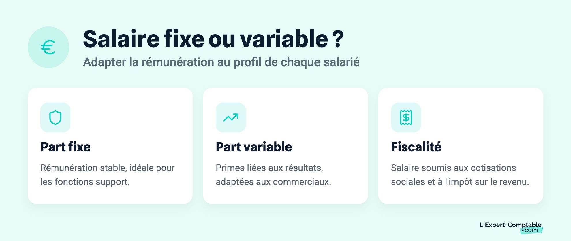 Salaire fixe ou variable ?