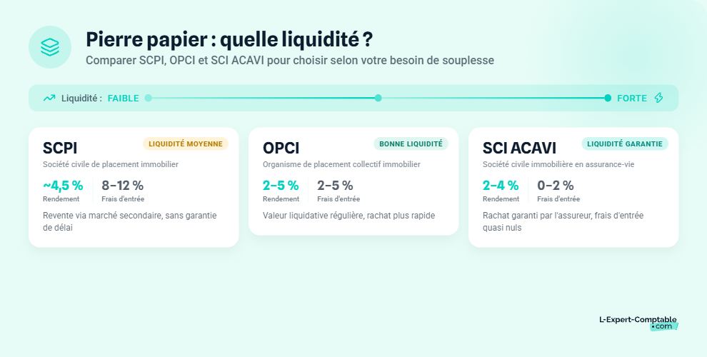 Pierre papier : SCI, SCPI, OPCI, SCI ACAVI
