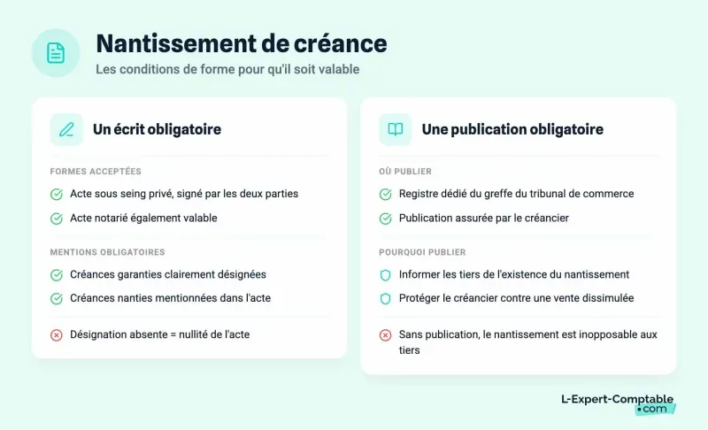 Nantissement de créance