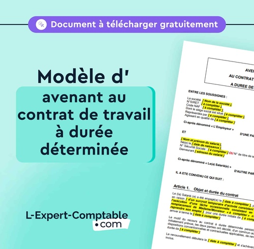 modele-avenant-contrat-travail-duree-determinee