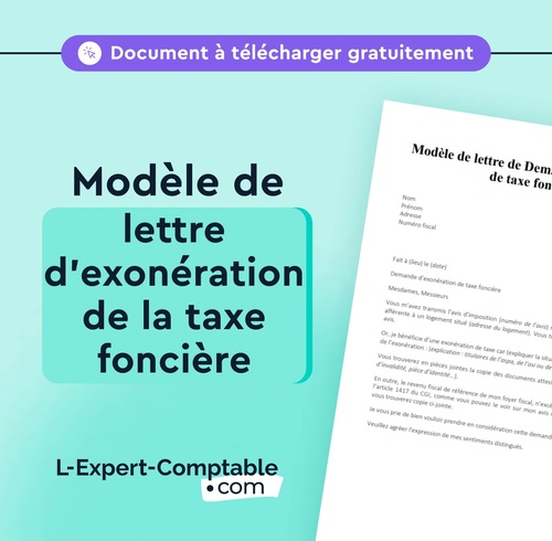 Expert-Comptable en ligne modele-lettre-exoneration-taxe-fonciere