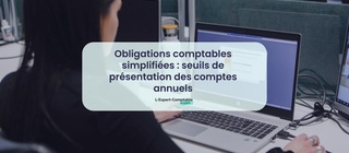 Obligations comptables simplifiées seuils de présentation des comptes annuels