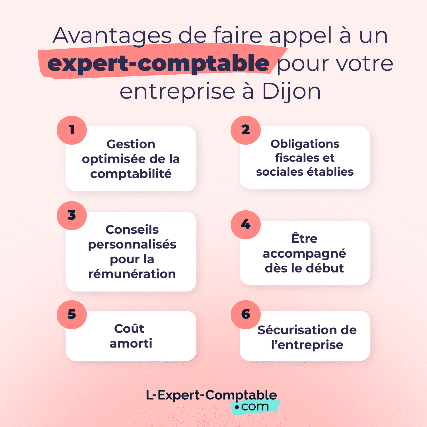 Les avantages de faire un appel à un expert-comptable pour votre entreprise à Dijon