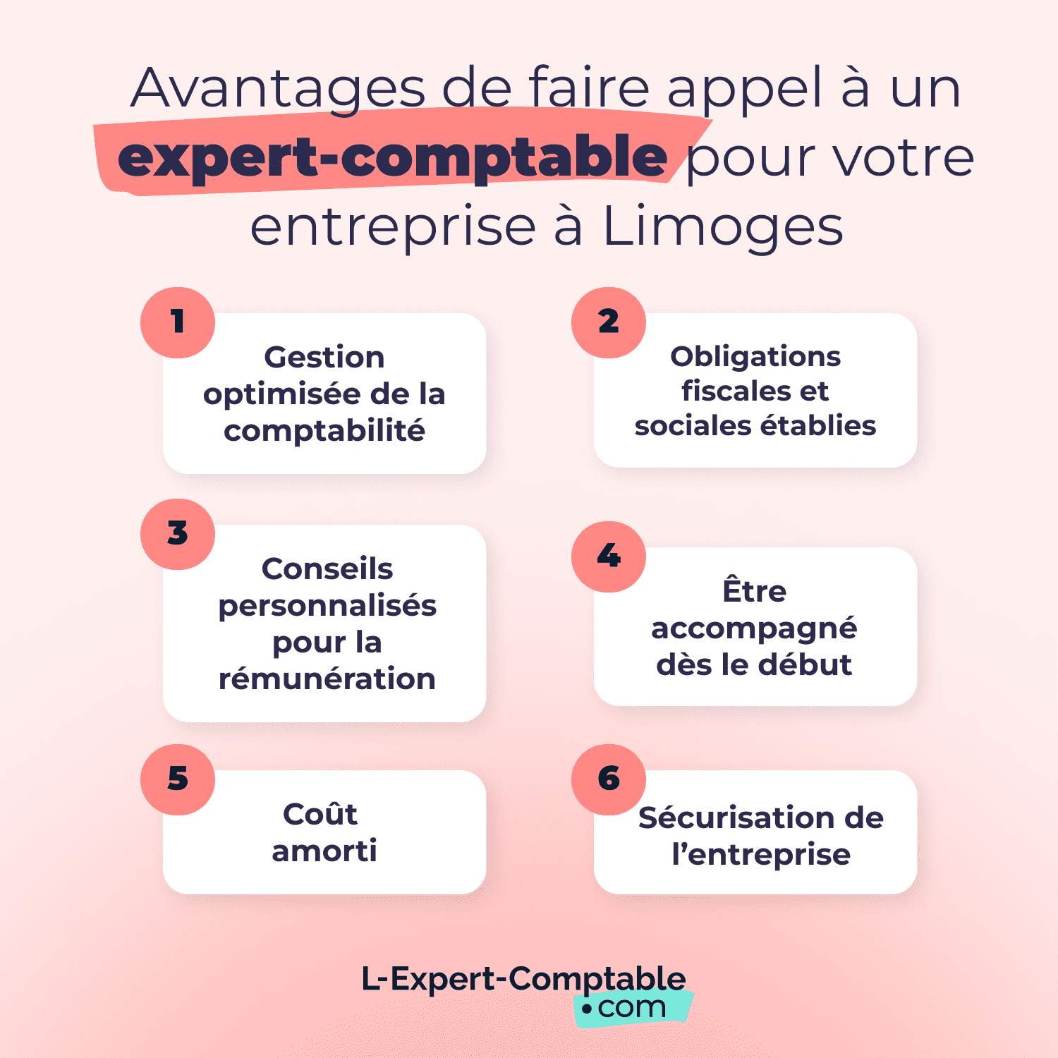 Avantages de faire appel à un expert-comptable pour votre entreprise à Limoges