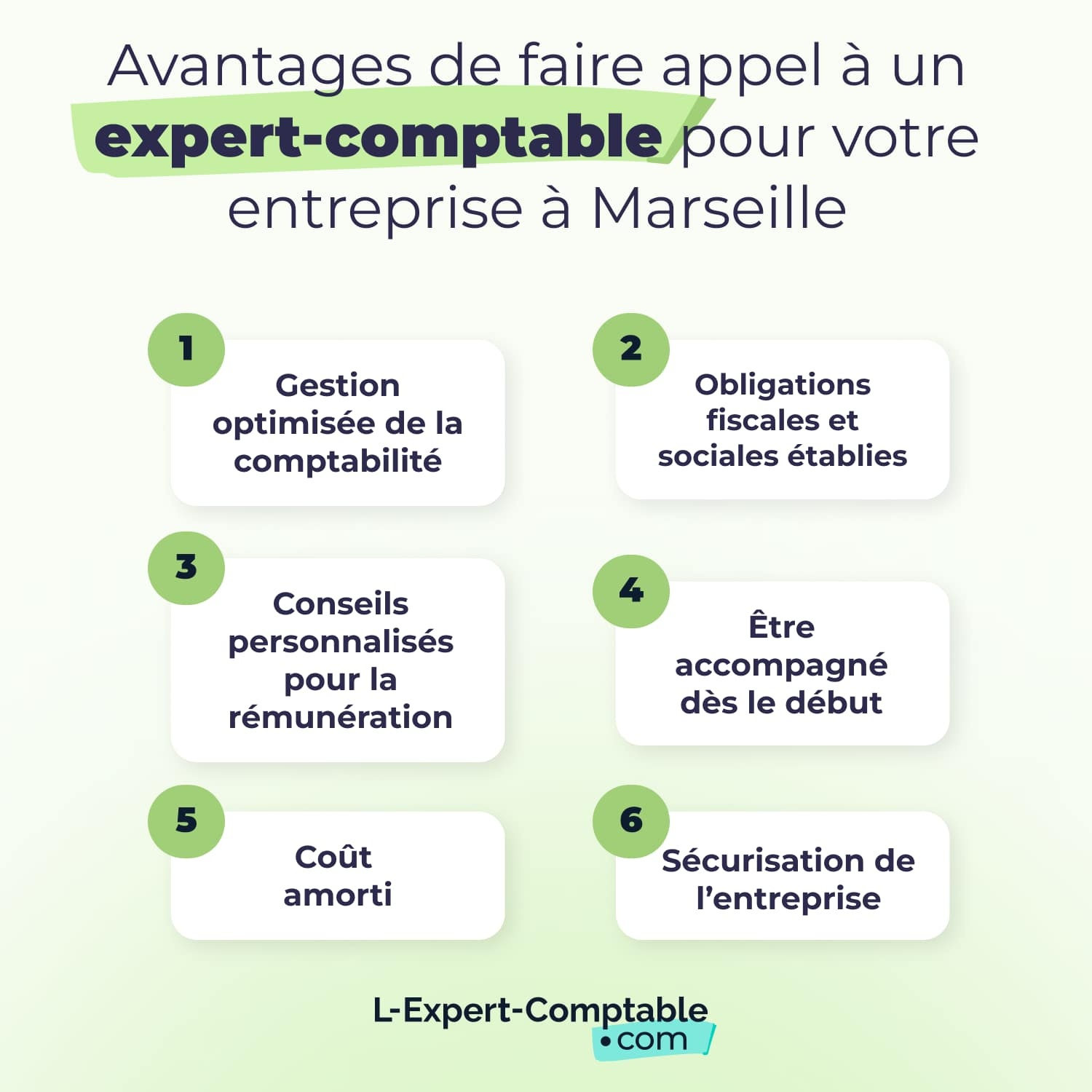 Avantages de faire appel à un expert-comptable pour votre entreprise à Marseille
