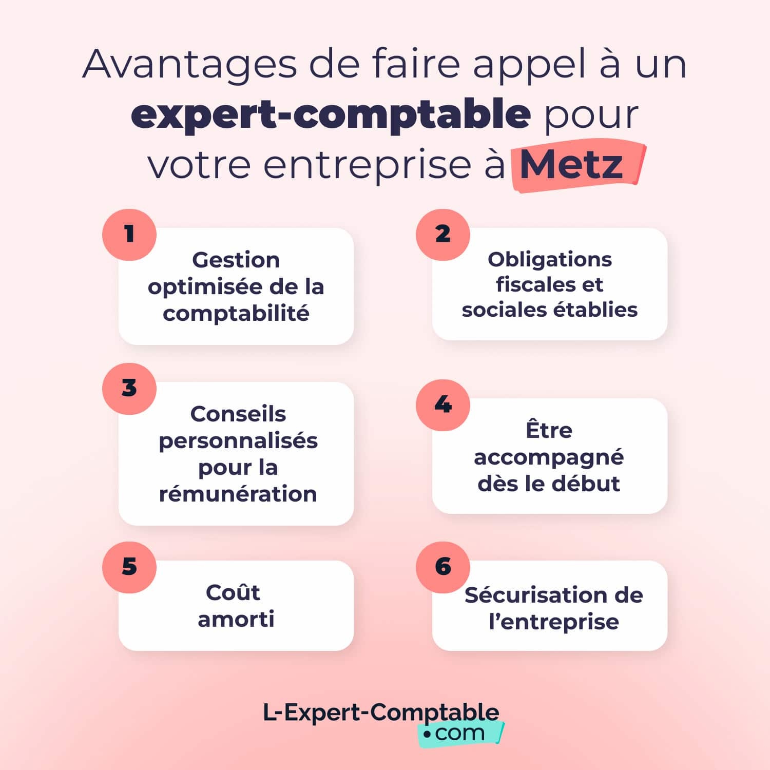 Avantages de faire appel à un expert-comptable pour votre entreprise à Metz
