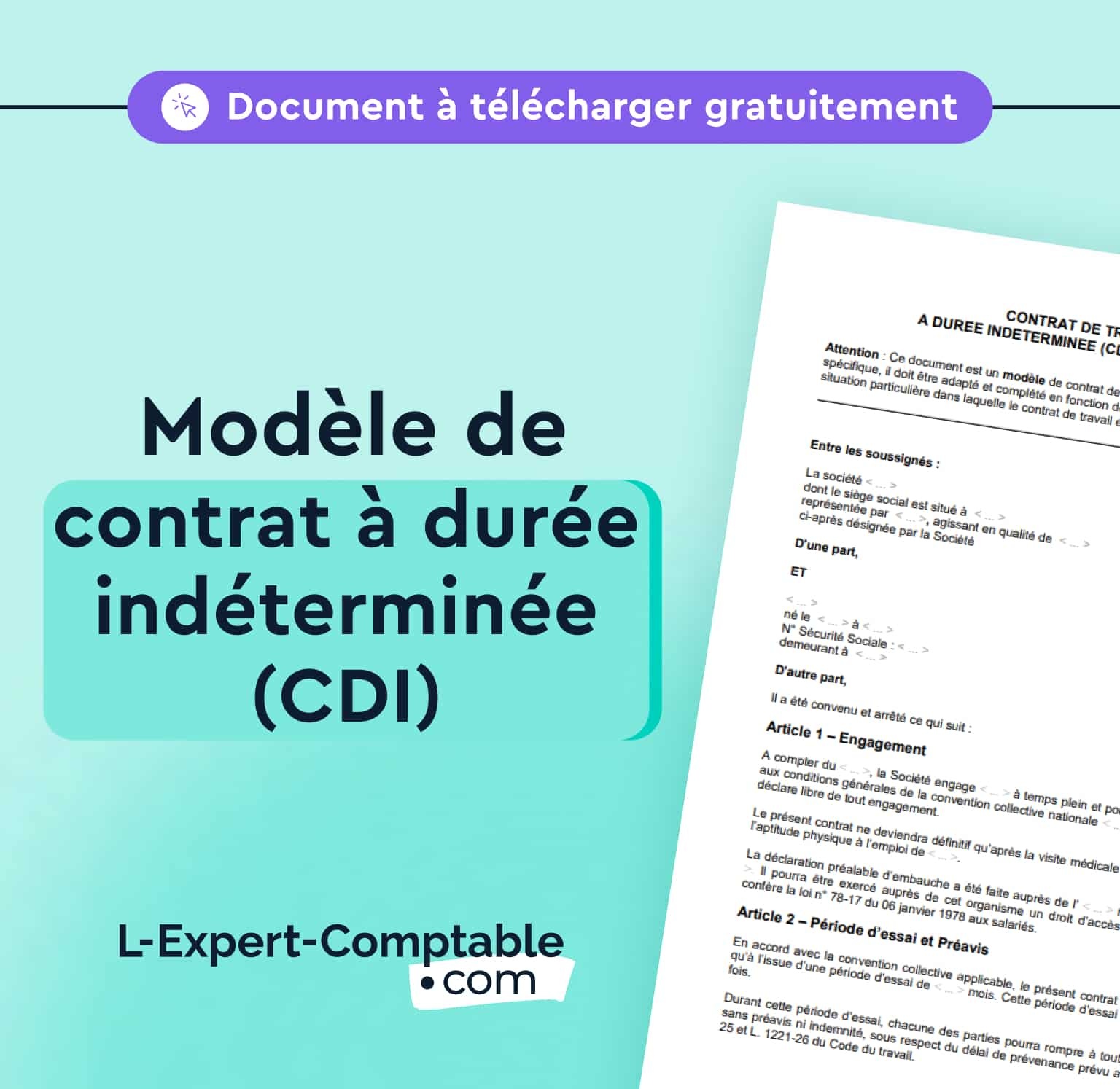 modele-contrat-duree-indeterminee-cdi