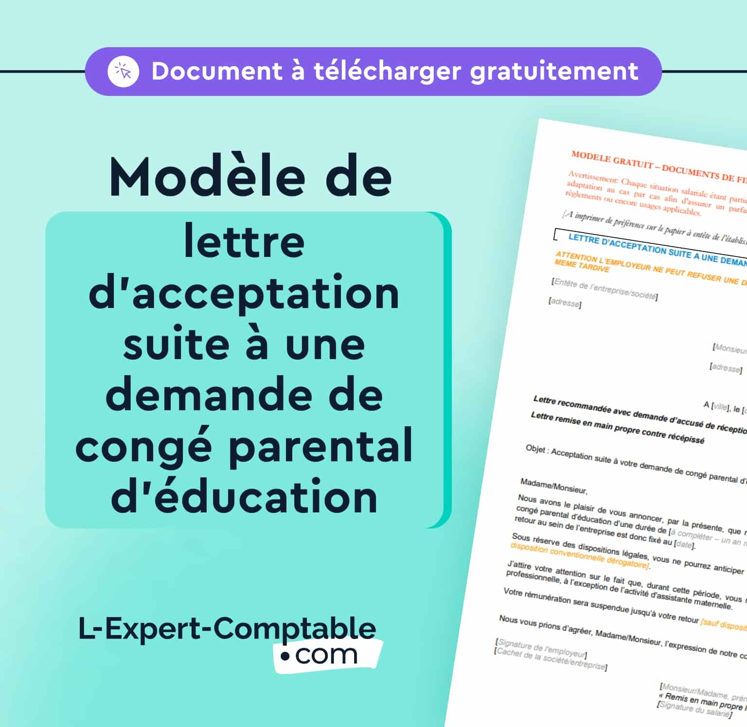modele-lettre-acceptation-demande-conge-parental