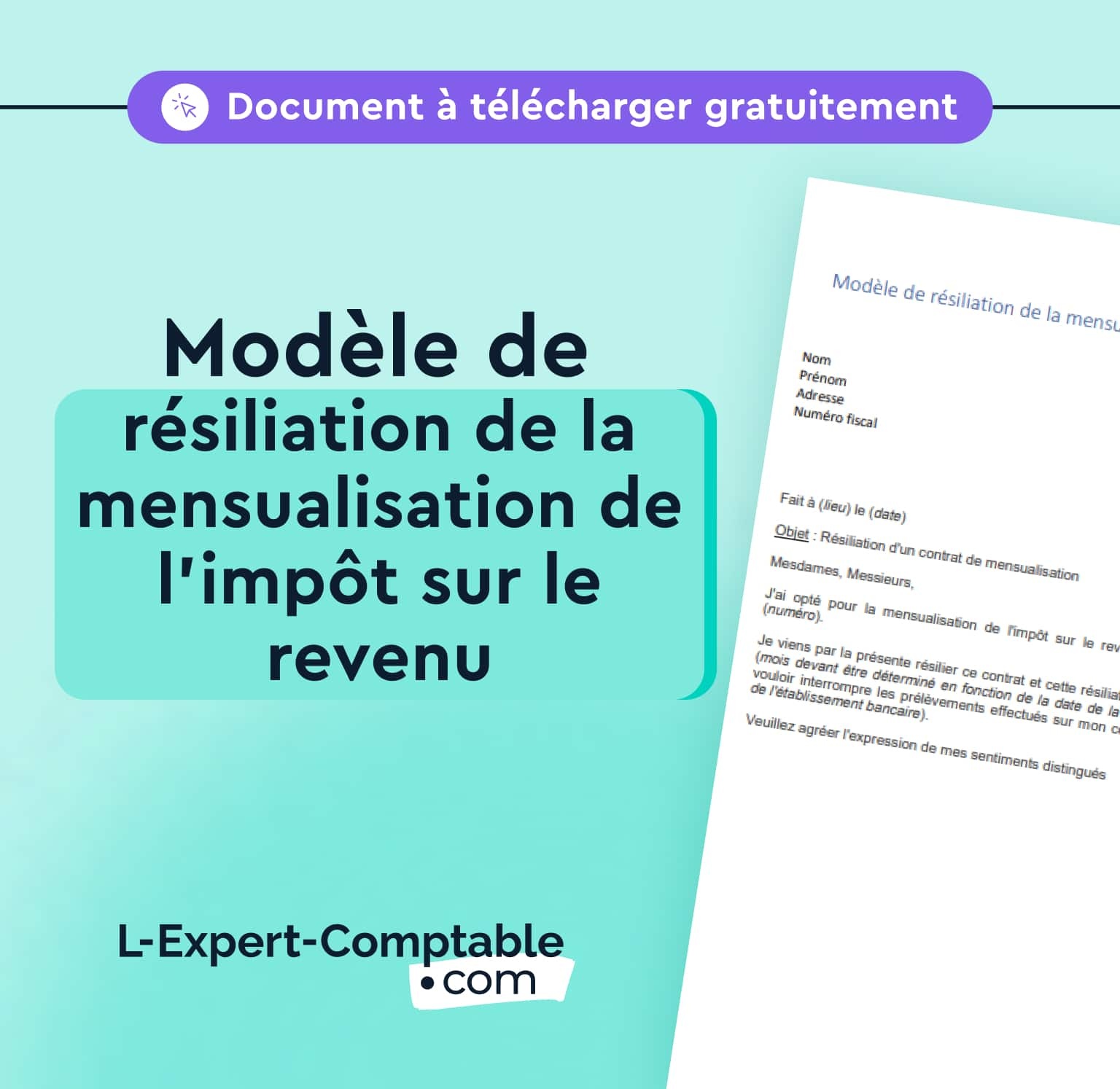 modele-resiliation-mensualisation-impot-revenu